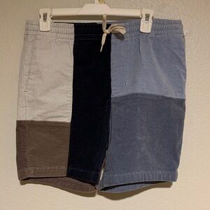 PACSUN Corduroy Multi-patch Volley M Shorts